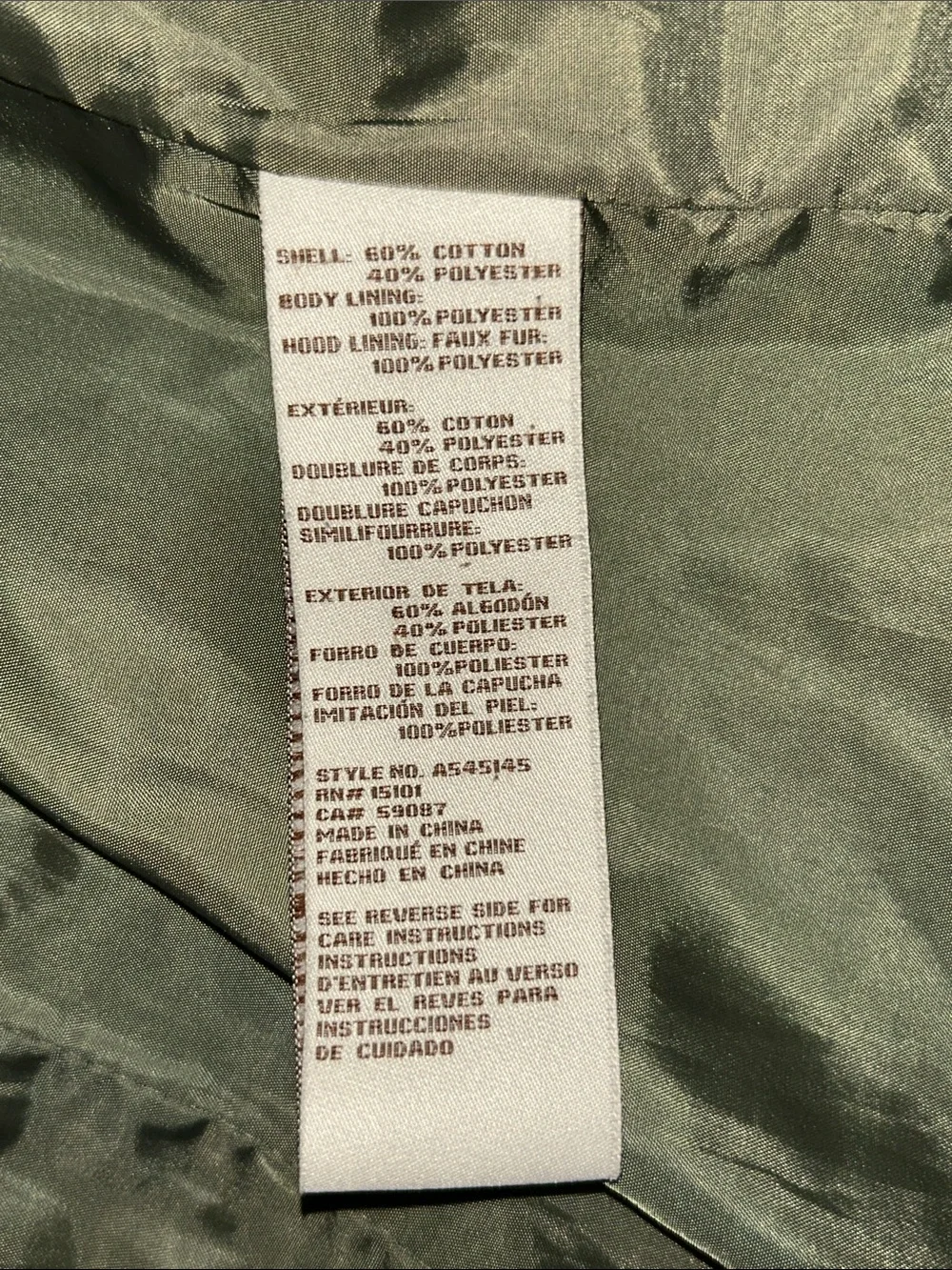 Cozy Green Coat - Picture 3 of 6